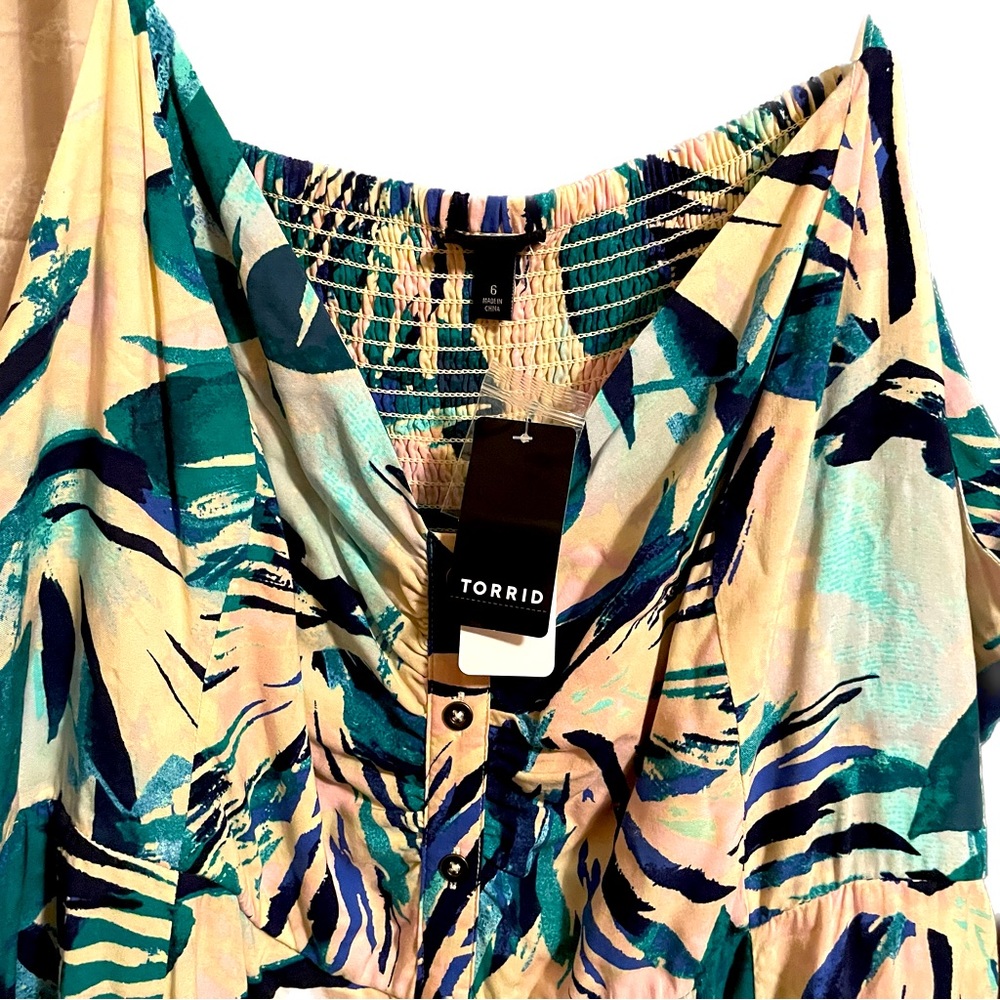 Torrid Multicolor midi Dress